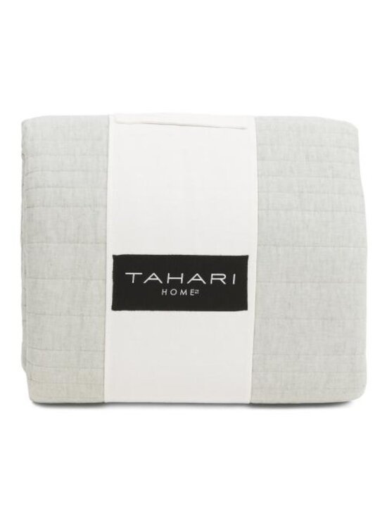 TAHARI HOME Other - TAHARI HOME Linen Blend Quilt Set